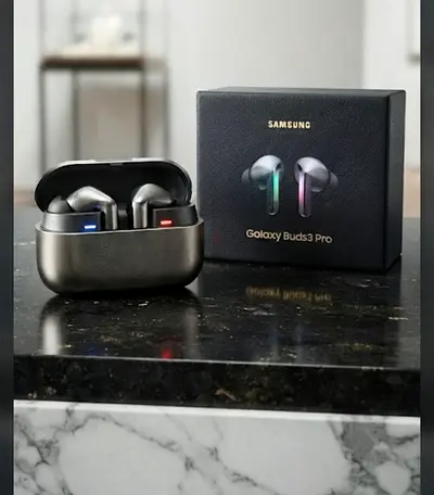 Samsung Galaxy Buds3 Pro - Black (With Case & Box)
