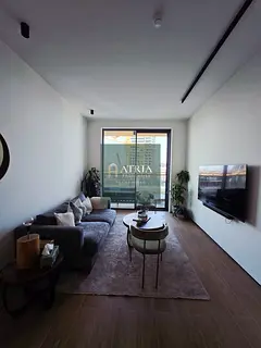Furnished 1BR Apartment | Rise Residences JVC | Balcony & City Views