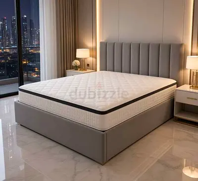 Modren deaign new King size Luxury Family bed With Matttress Available