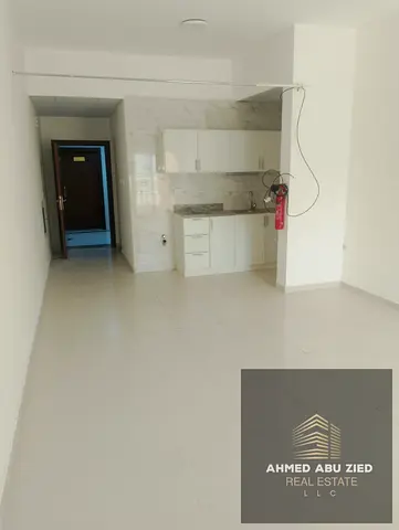 For annual rent Second occupied studio apartment in Rashidiya 1 High-quality finishes and very good space Price: 20,000 4 installments Security deposi