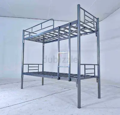 🛏️ Brand New Heavy Duty Silver Metal Bunk Bed