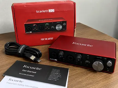 Focusrite Scarlett 2i2 3rd Gen USB Audio Interface