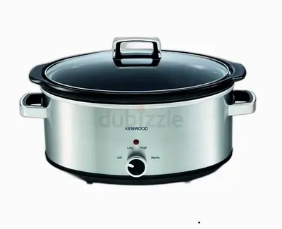 Kenwood 6L Slow Cooker / Crock-Pot - Stainless Steel