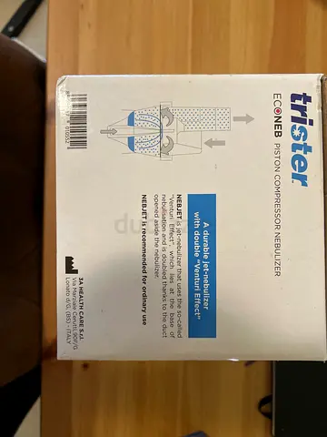 Trister Econeb Piston Compressor Nebulizer - only opened but never used,Complete in Box