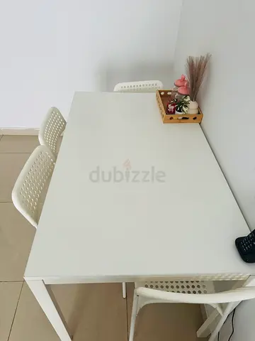 Ikea Dinning table with 4 chairs