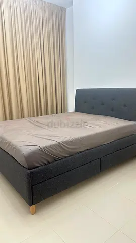Bed IKEA with storage