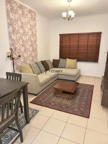 Furnished 1BHK | Mazaya 29 Liwan | Balcony & Open View