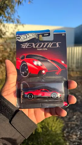 Hot Wheels Exotics Pagani Utopia Red - New in Package