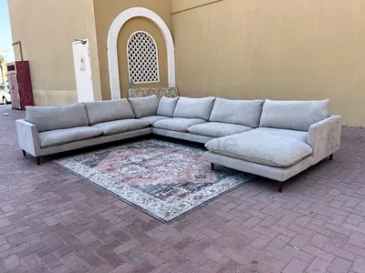 Perfect condition /pan Emirates Corner U Shape Sofa