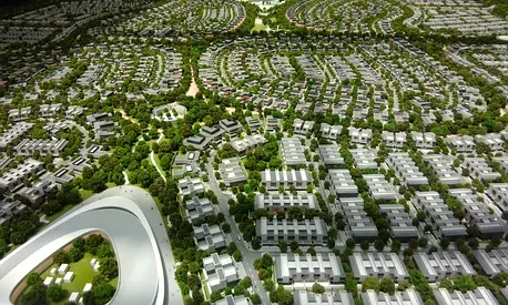 تاون هاوس 4 غرف في الشارقة مع طبيعة وخدمات متكاملة