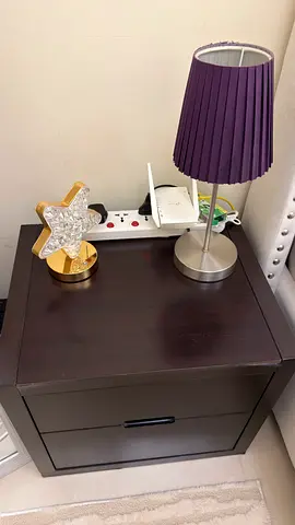 2 Drawers Nightstand