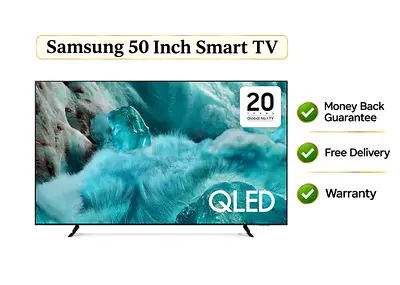 Samsung 50 Inch QLED 4K Samsung Vision AI Smart TV 2025 Model 50Q7F