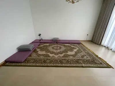 Large traditional Persian-style area rug in good condition