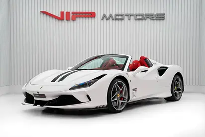 FERRARI F8 SPIDER, 2022, GCC, DEALER WARRANTY AND SERVICE CONTRACT, EXCELLENT CONDITION