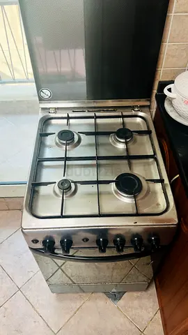 Used 4-Burner Gas Cooker with Oven - Good Working Condition