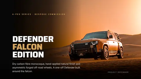 Discounted Showroom Sample Unit | Falcon Edition of the Apex Series | 1 of 28 by Limgene