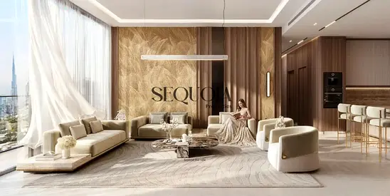 إطلالات على الأفق والمارينا | شقة بغرفتي نوم | Binghatti Luxuria