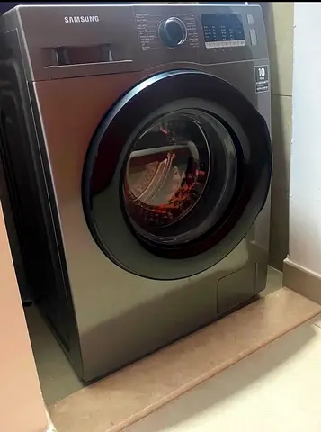 Samsung Front Load Washing Machine - 8kg, Grey, Good Condition