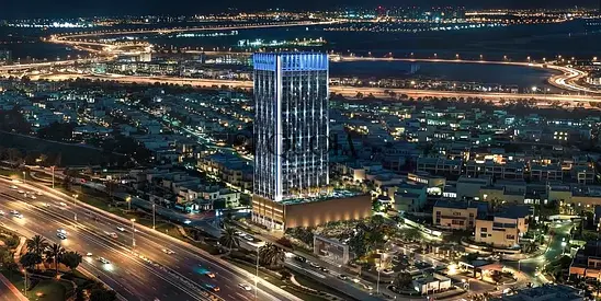 الطابق العلوي 2BHK | إطلالة على وسط المدينة والأفق | شقة مفروشة