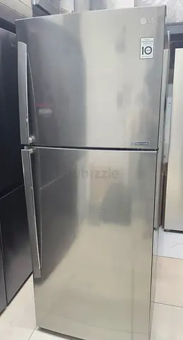 LG Top Freezer Refrigerator 522 L - Stainless Steel, 2-Door (Good Condition)
