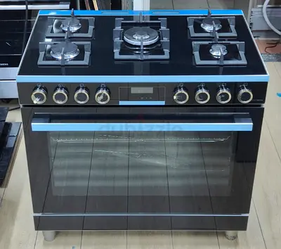 BOSCH Series 8 5-Burner Full Gass With Fan Oven Cooking Range 90x60 CM