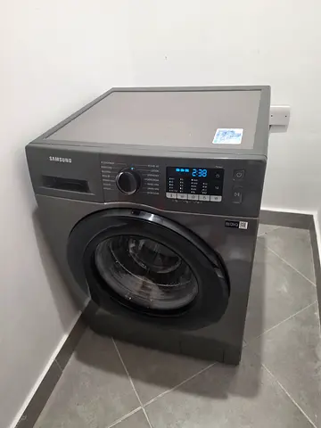Samsung Front Load Washing Machine - 7kg, Grey, Good Condition