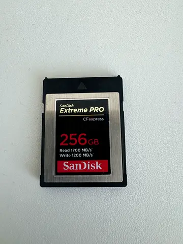 SanDisk Extreme PRO CFexpress Type B 256GB – 1700MB/s