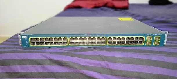 Cisco 48 port poe switch management