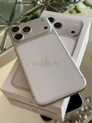 NEW Apple iPhone 17 Pro Max Silver 1 TB AppleCare+ Warranty UAE Version Original Box