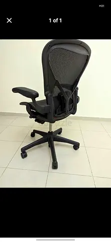 Herman Miller Mesh Office Chair with Lumbar Support — Good Condition