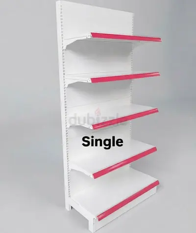 Versatile 5-Tier Retail Supermarket / Gondola Rack