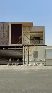 English: Villa for Annual Rent in Al Ruqayba, Sharjah, 2 Floors, 3 Master Bedrooms, 4 Bathrooms, Maj