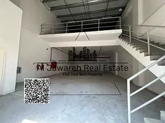 Warehouse with a mezzanine in the Al Jurf 1 Industrial Area, Ajman.