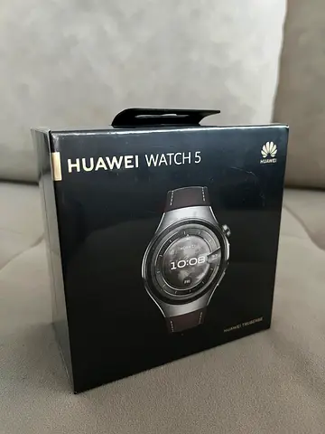Huawei Watch 5 - Black/Brown strap