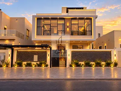 Modern 5-bedroom villa with no annual fees.