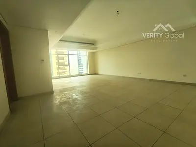 2BR + Maid | Near to Metro | Burj Al Arab and SZR View | Unfurnished