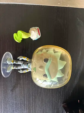 Rick Funko Pop! figure with portal accessory (used)