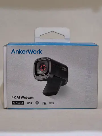 AnkerWork 4K AI Webcam (BNIB)