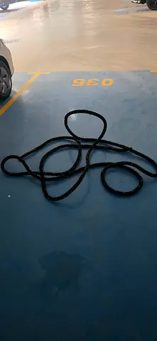 Heavy Battle Rope for Strength and Cardio Workouts - Good Condition