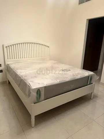 Bed and mattress plus wardrobe new never used