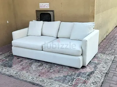 PERFECT CONDITION ___Crate&Barrel Three Seater Sofa