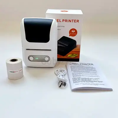 Mini label printer with free rolls