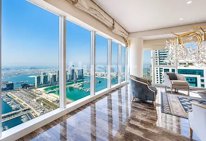 Penthouse | Full Palm View | Fendi Design
