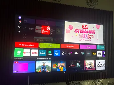 LG 75-inch Smart LED TV in Excellent Working Condition