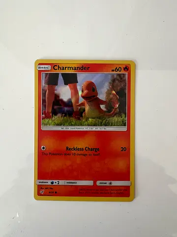Charmander reverse holofoil detective pikachu pokemon card