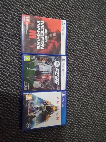 Call of duty, PS5 Games for sale, FC 26 fifa and Anthem