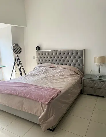Bed and bed table