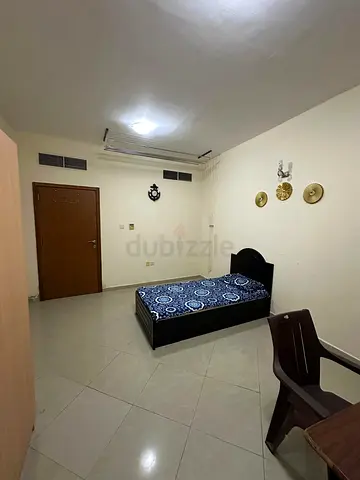 Fully furnished studio room available in Sharjah Muwaliya commercial