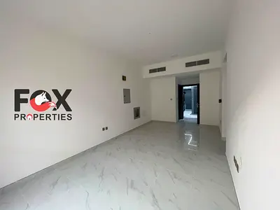 Master bedroom & living room in Al Muwaihat, first tenant, 3 steps from Ajman Academy & Choueifat School. AED 34,000, cheque deposit, 4/6 payments.