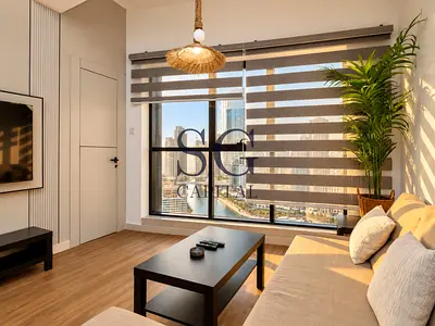 Marina 1BR | Canal & Sunset View | Furnished